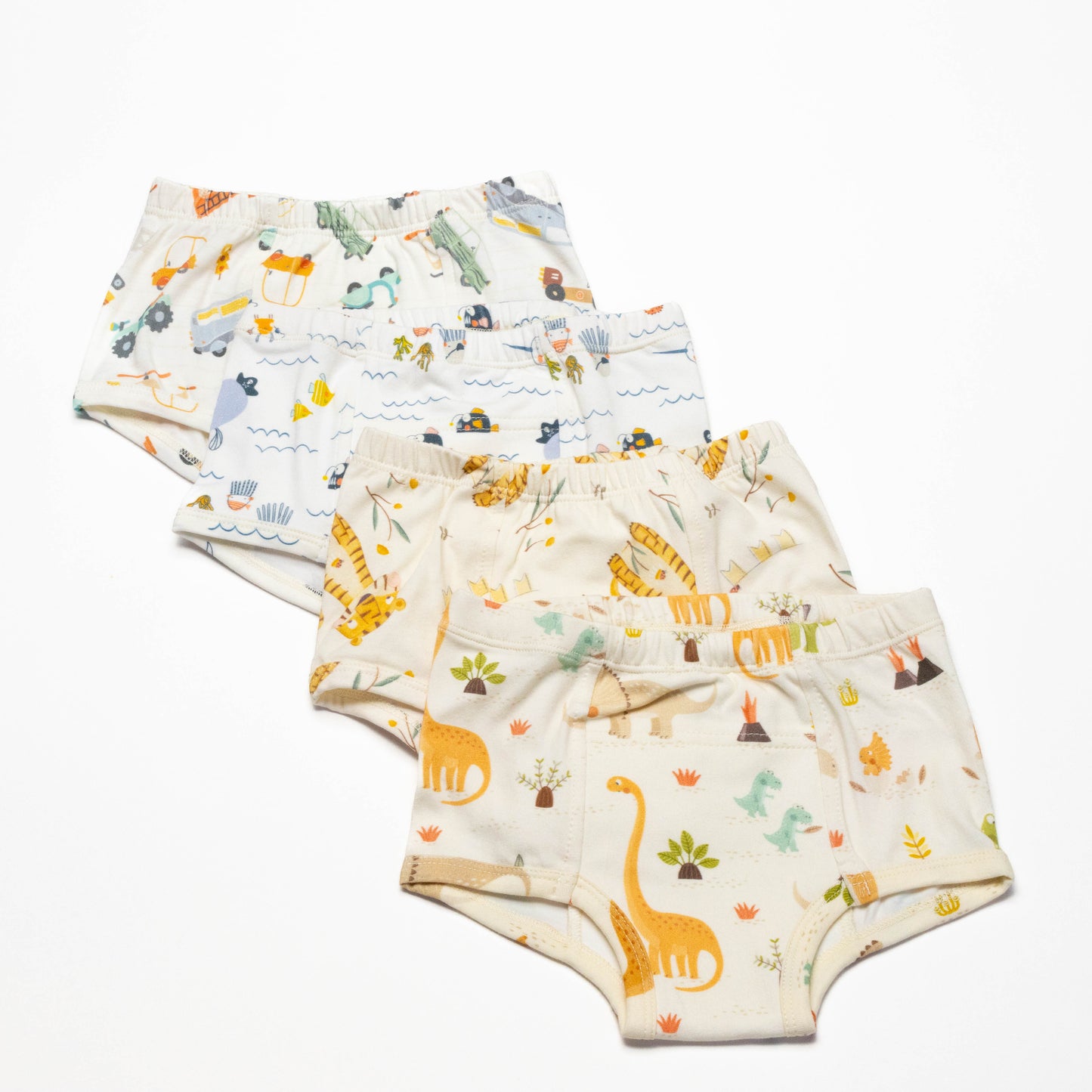 Dinosaur Organic Potty training underwear (4 pack)