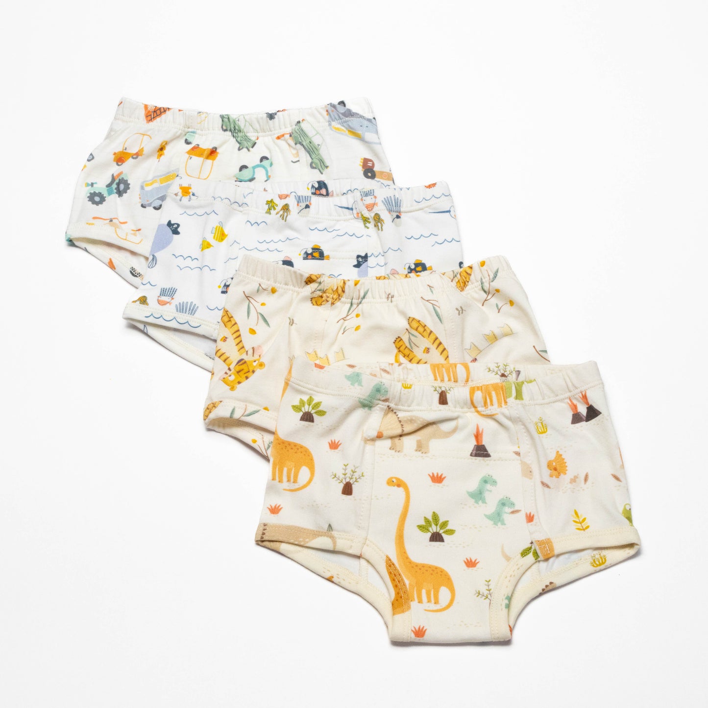 Dinosaur Organic Potty training underwear (4 pack)