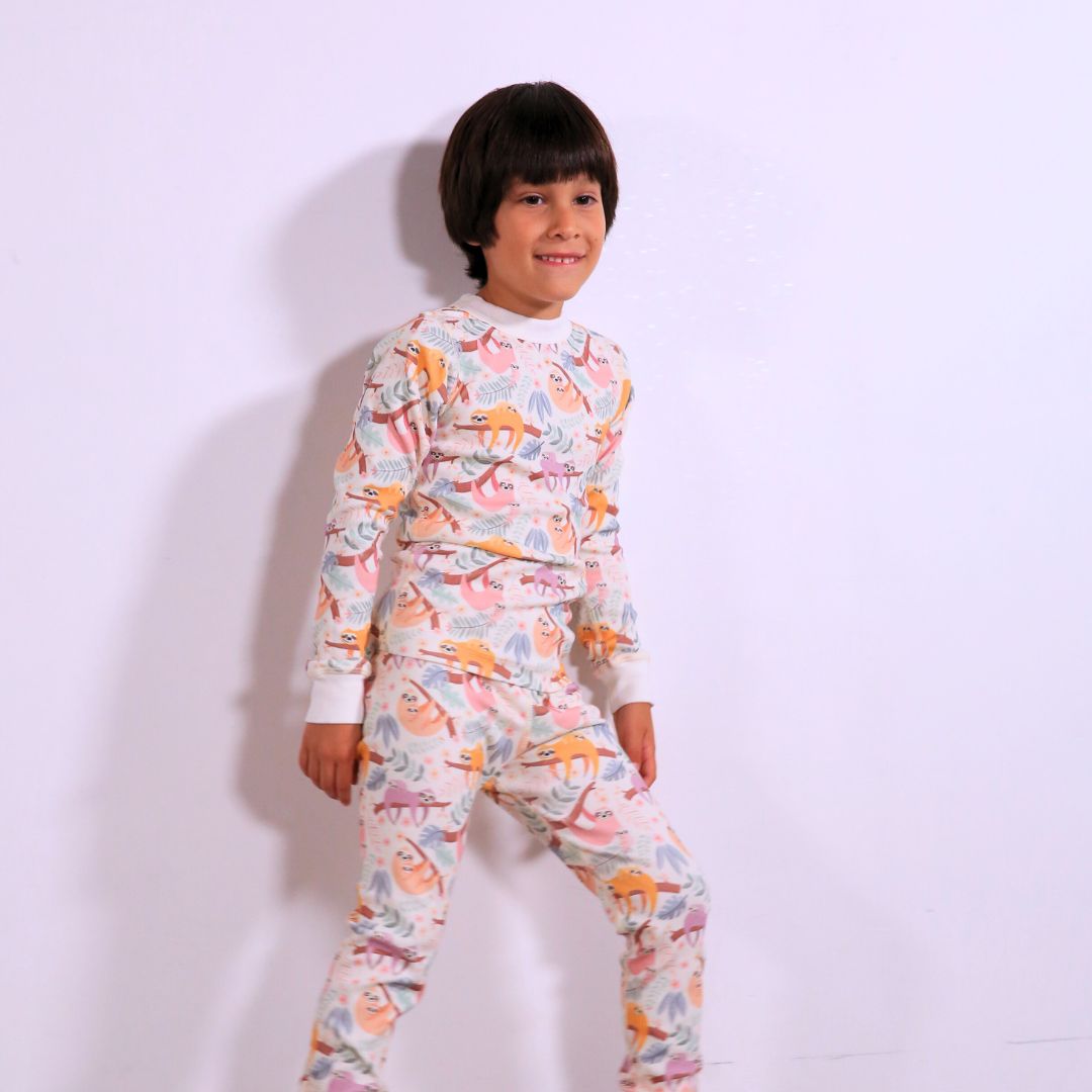 New Sloths Organic Pajamas