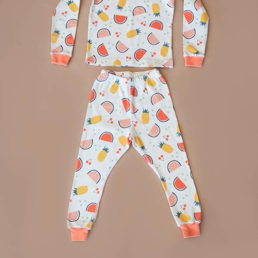 Organic cotton Pajama with fruits