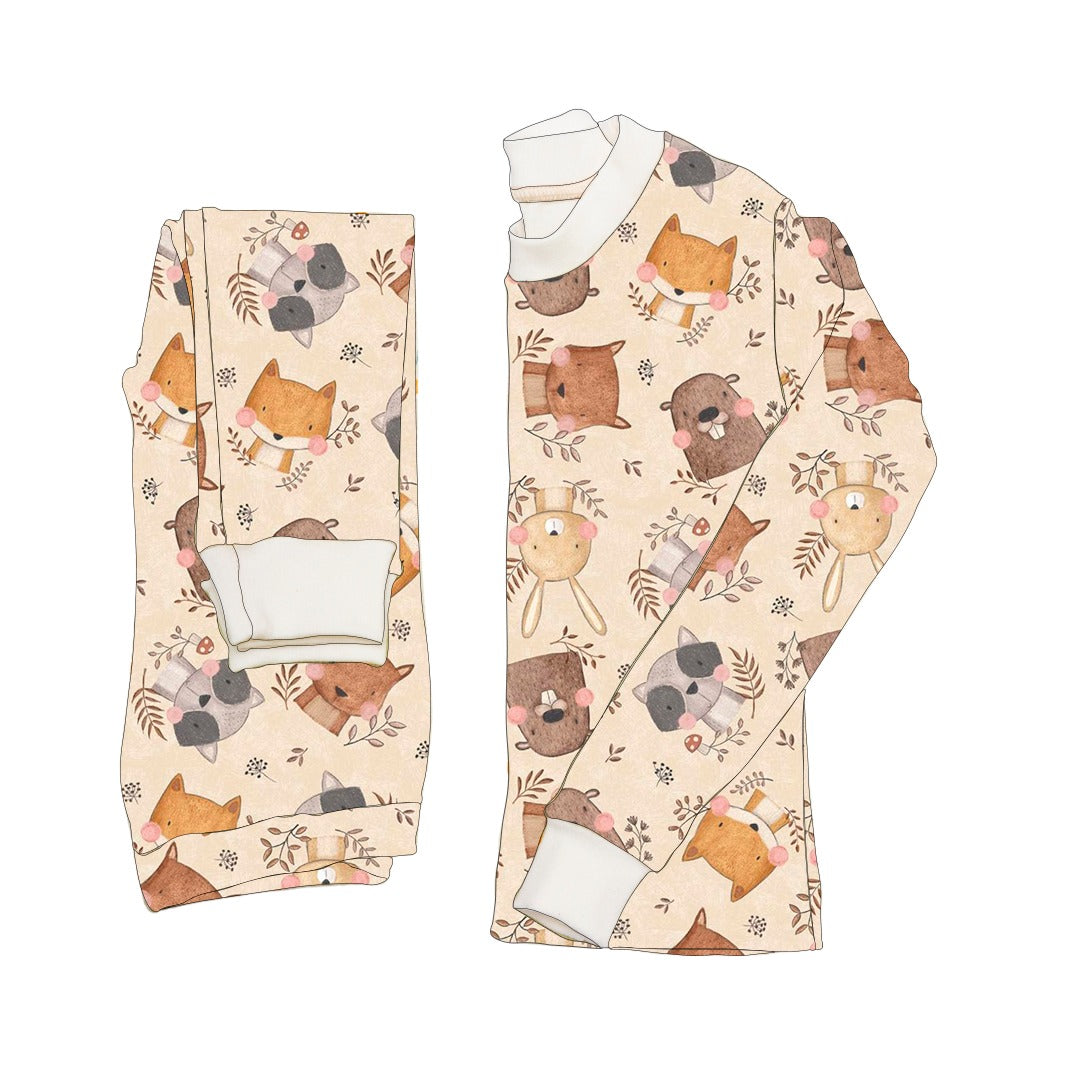 Pre-Order Adults Holiday Organic Pajamas