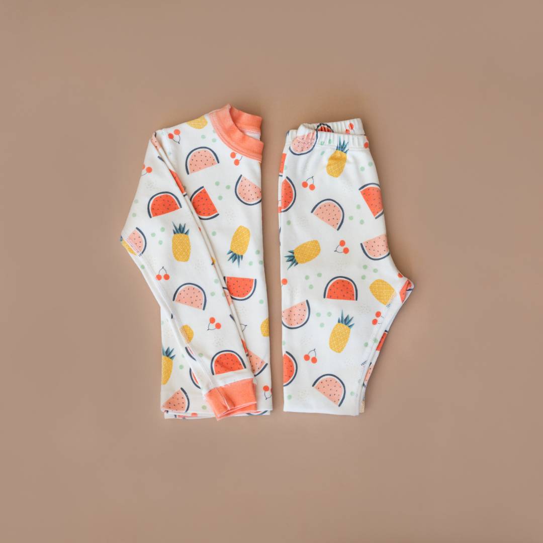 Organic Cotton pajama with Fruits
