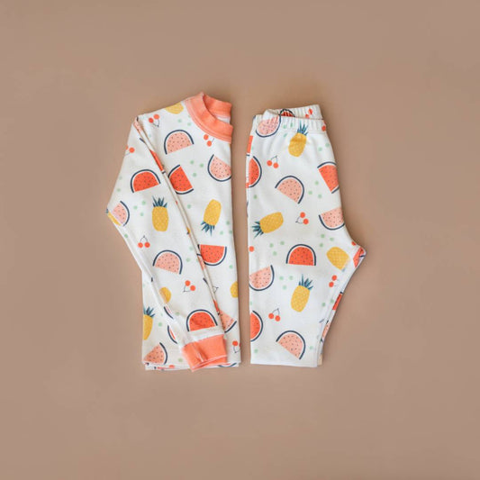 Organic Cotton pajama with Fruits