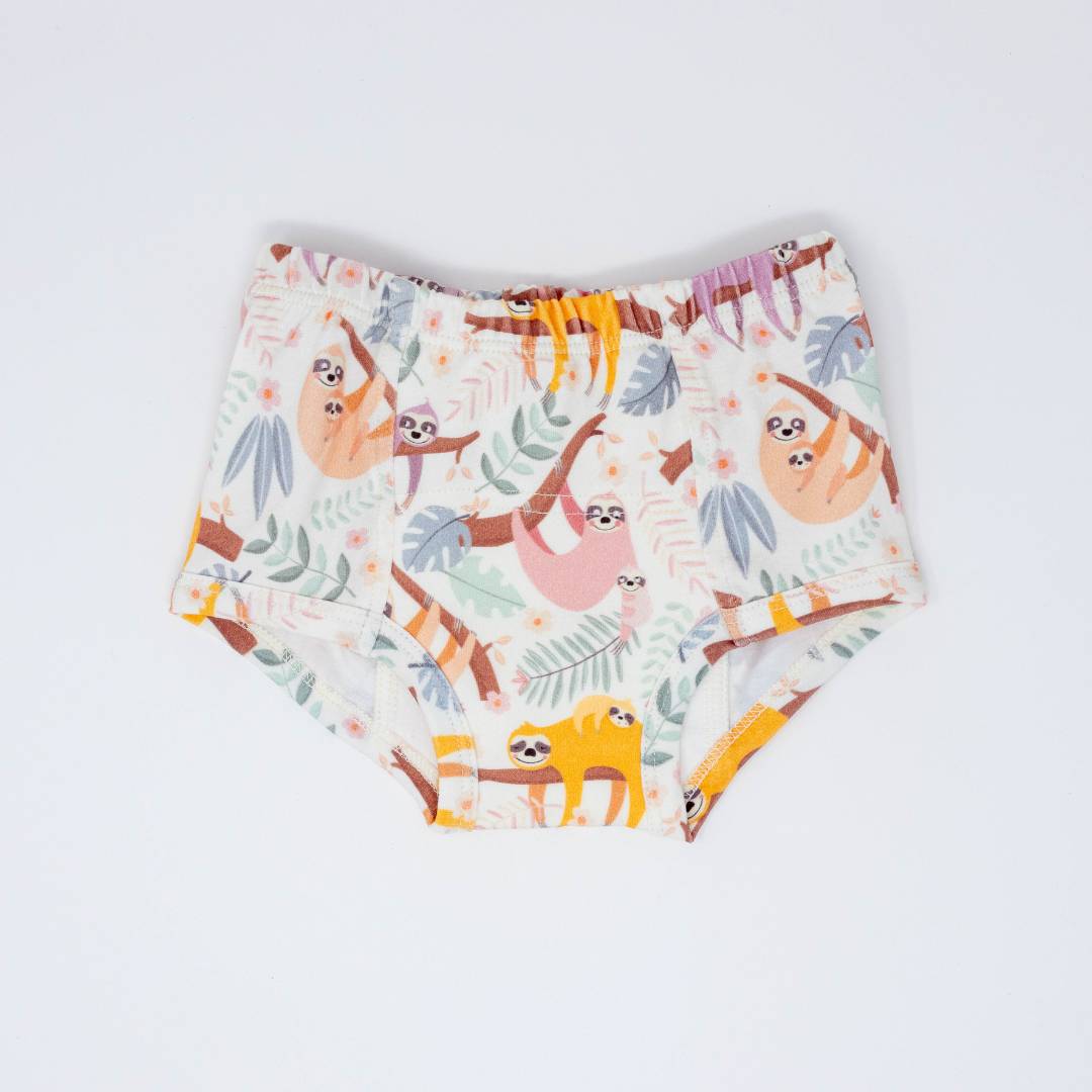 Our Organic cotton Potty training underpants are soft, breathable, and designed with sensitive skin in mind. Made in the USA, they’re not only durable but also non-toxic, meeting OEKO-TEX standards, so you can be sure your toddler is safe from harmful chemicals.