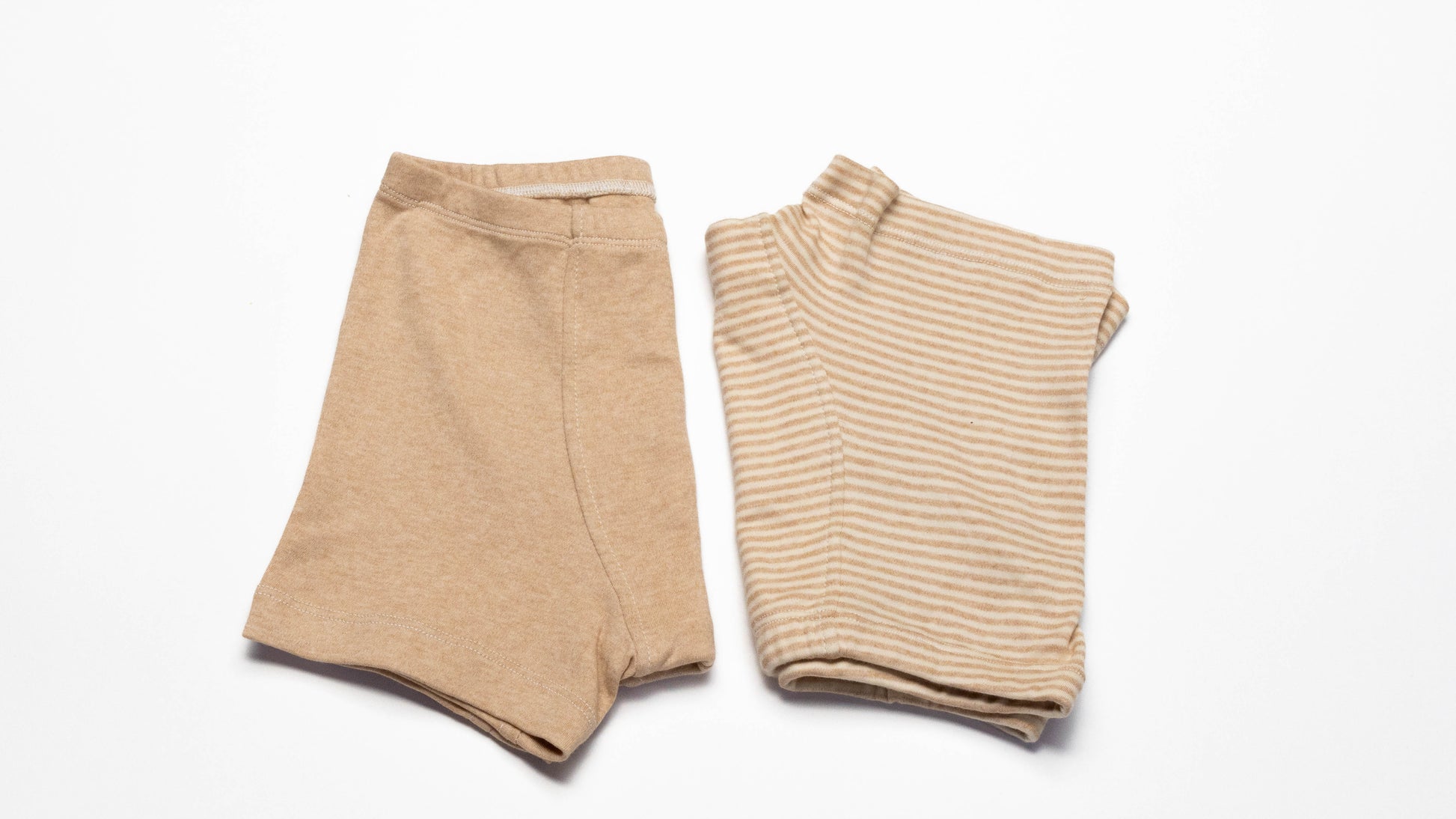 Two pairs of Organic cotton boxer briefs for sensitive skin