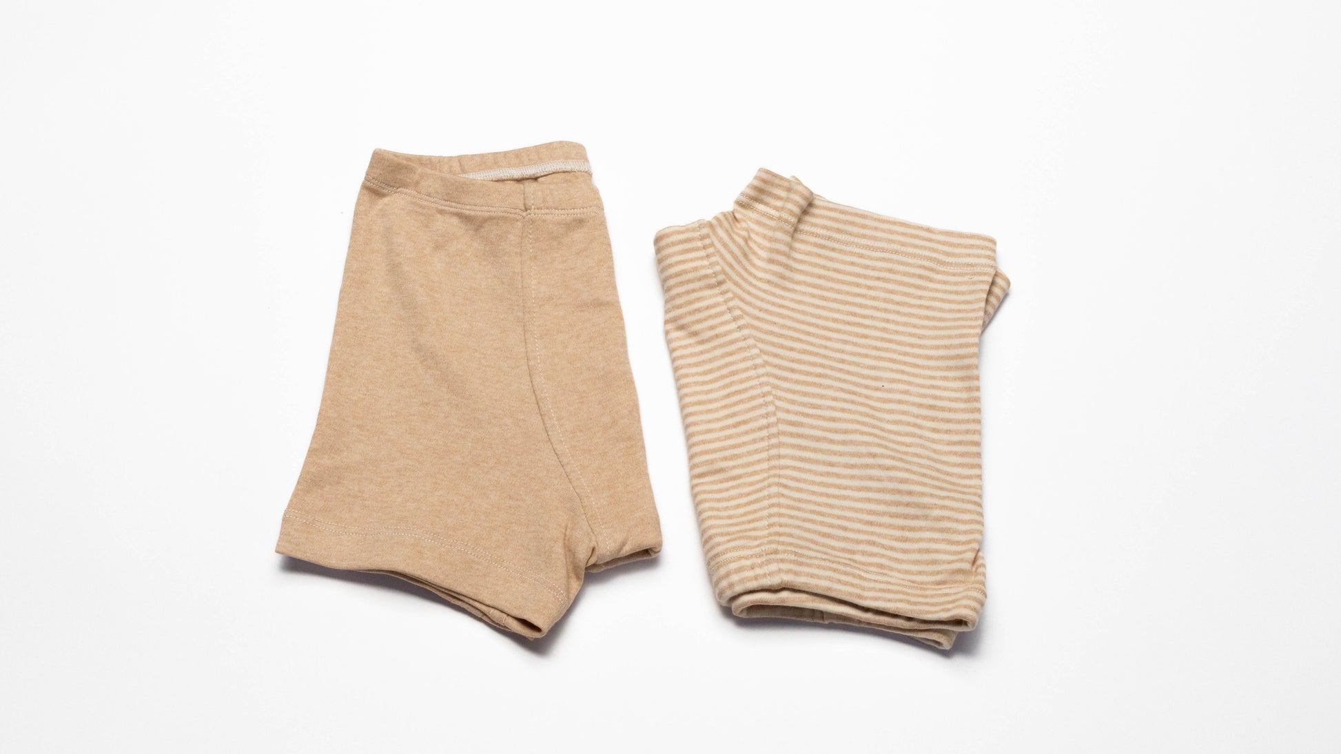 Two pairs of Organic cotton boxer briefs for sensitive skin