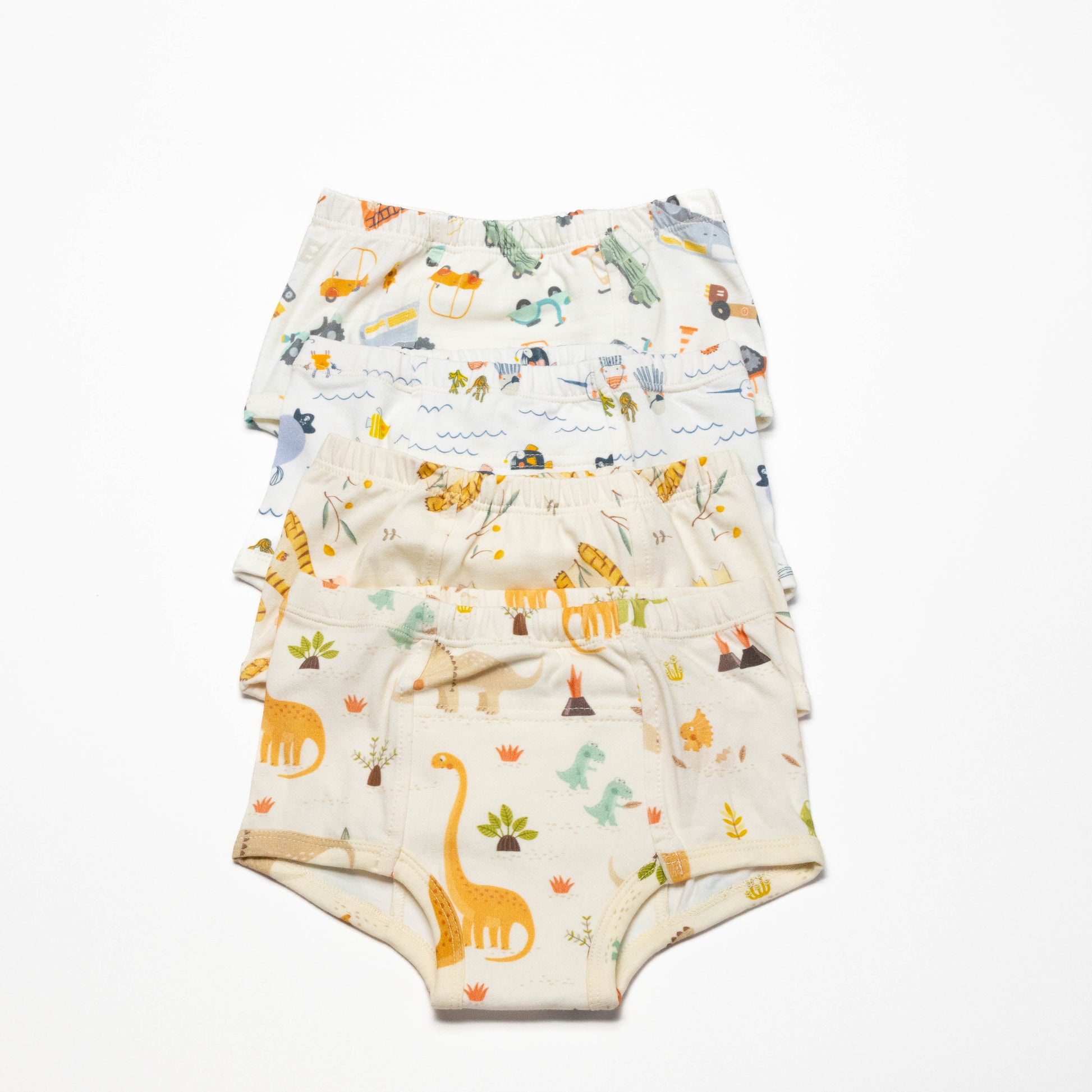 Dinosaur Organic Potty training underwear (4 pack)