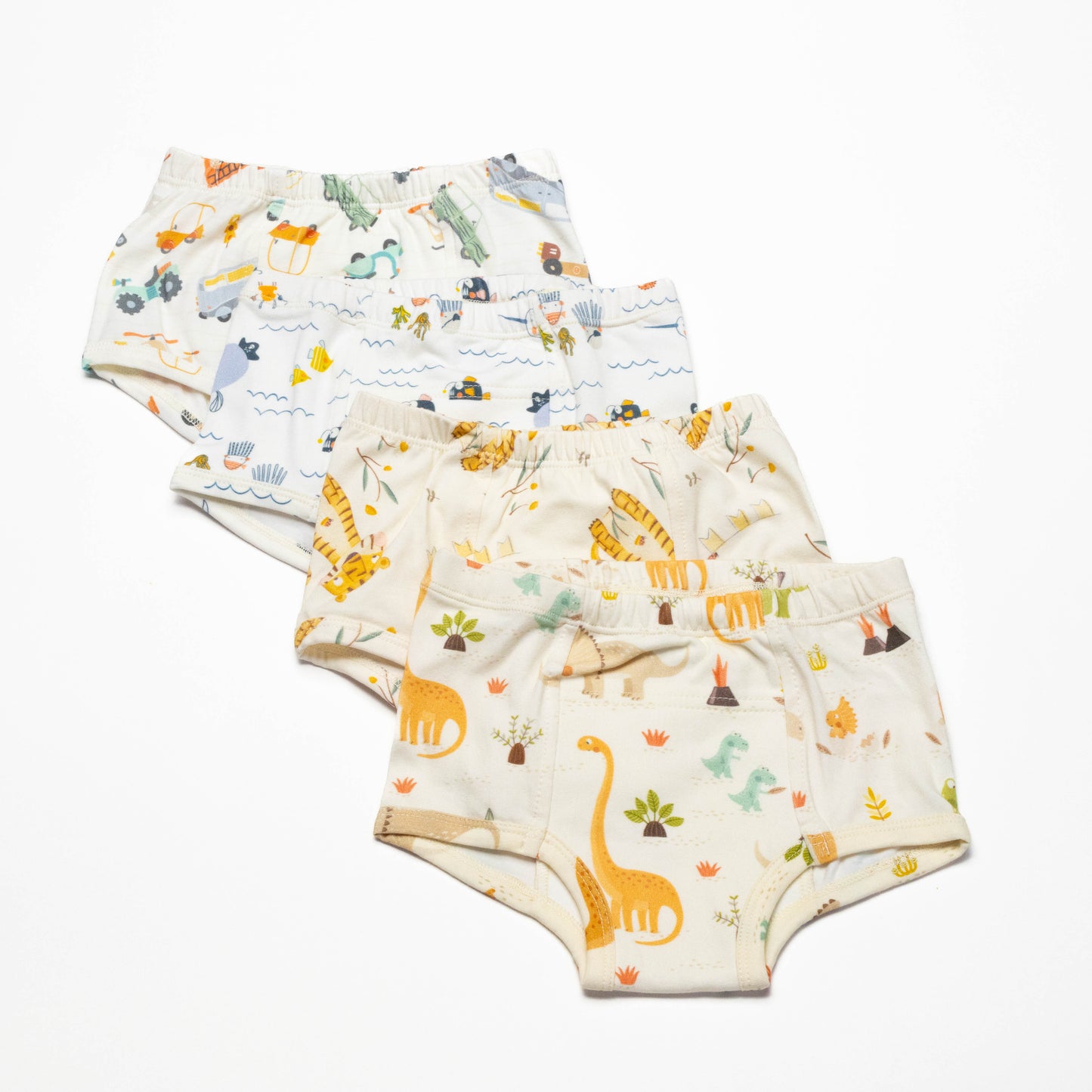 Dinosaur Organic Potty training underwear (4 pack)