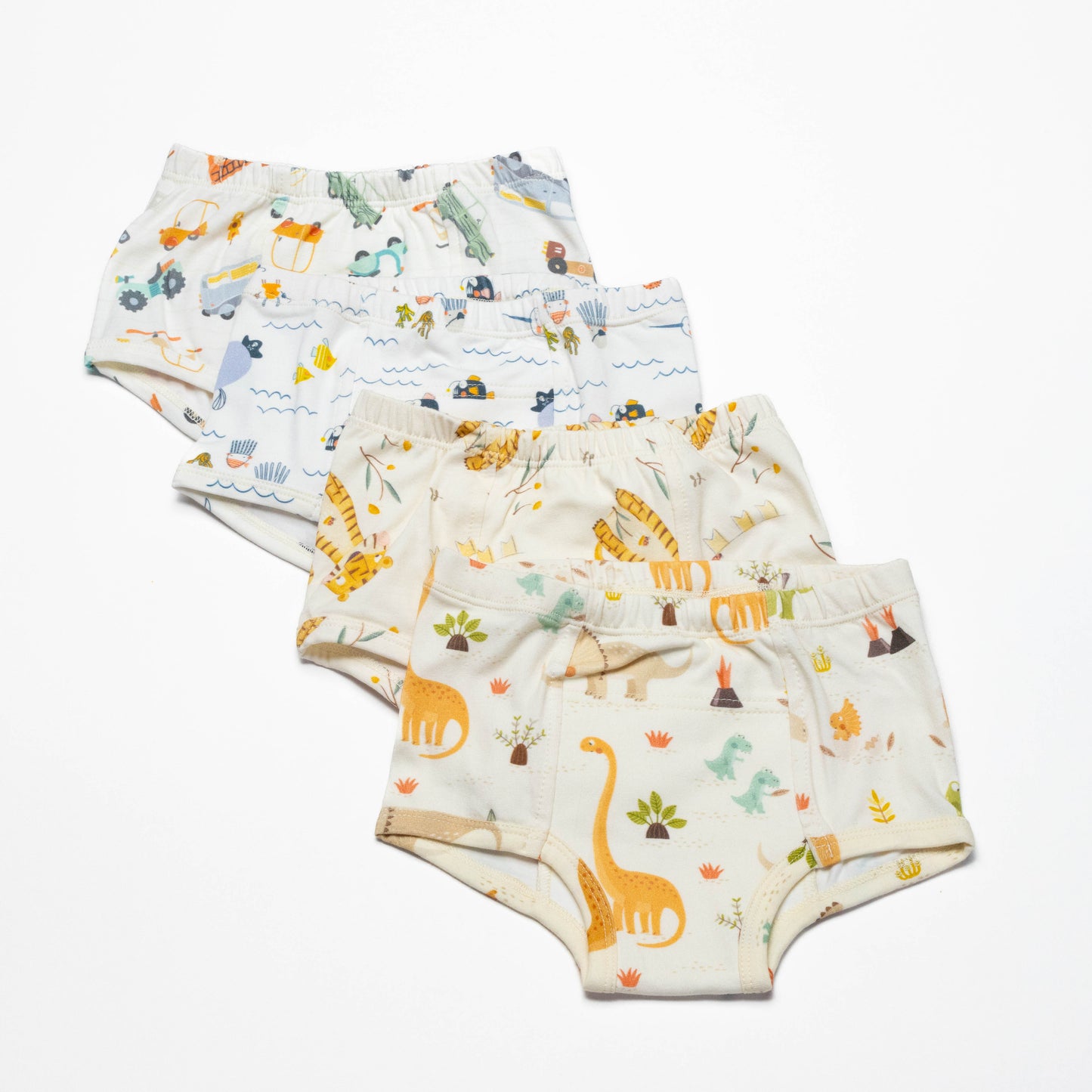 Dinosaur Organic Potty training underwear (4 pack)