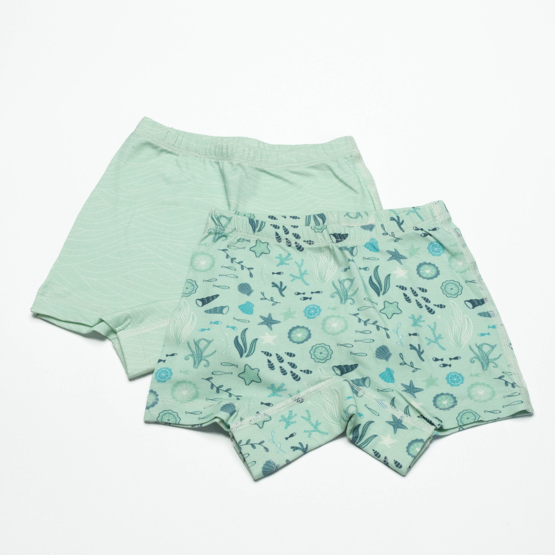 Organic cotton boxer briefs for girls for sensitive skin