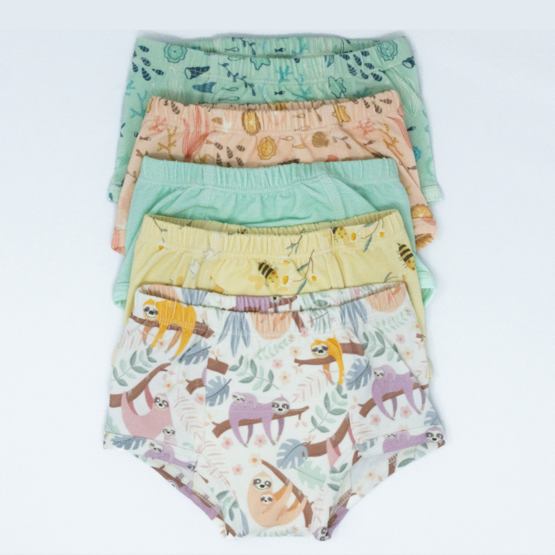 Paquete de pantalones de entrenamiento para ir al baño de dinosaurios (paquete de 7)