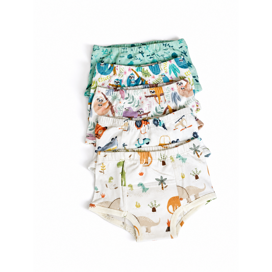 Organic potty training underpants