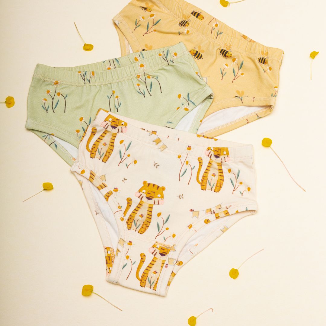 Organic Cotton Girls Undies