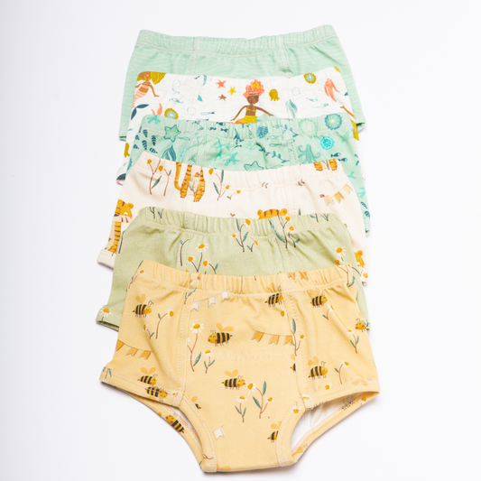 6 ropa interior para ir al baño Sirenas