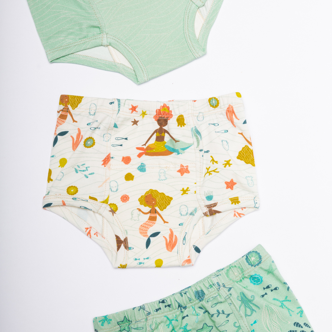 6 ropa interior para ir al baño Sirenas