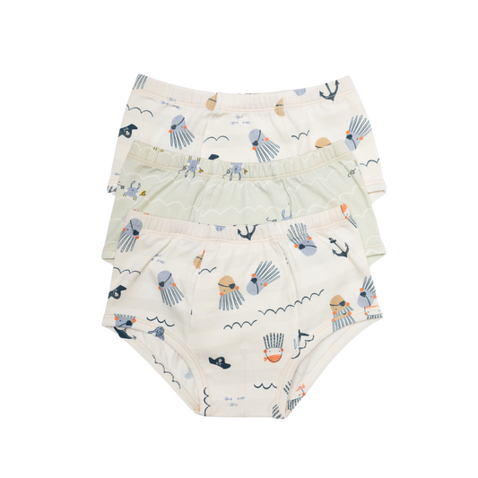 Set 3 Briefs Ocean