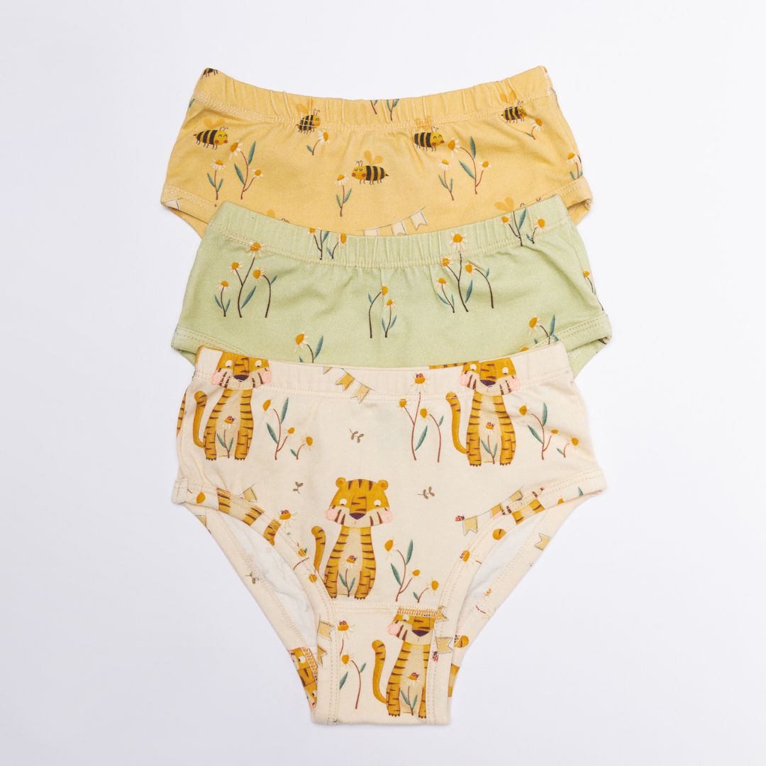 Organic Cotton Girls Undies