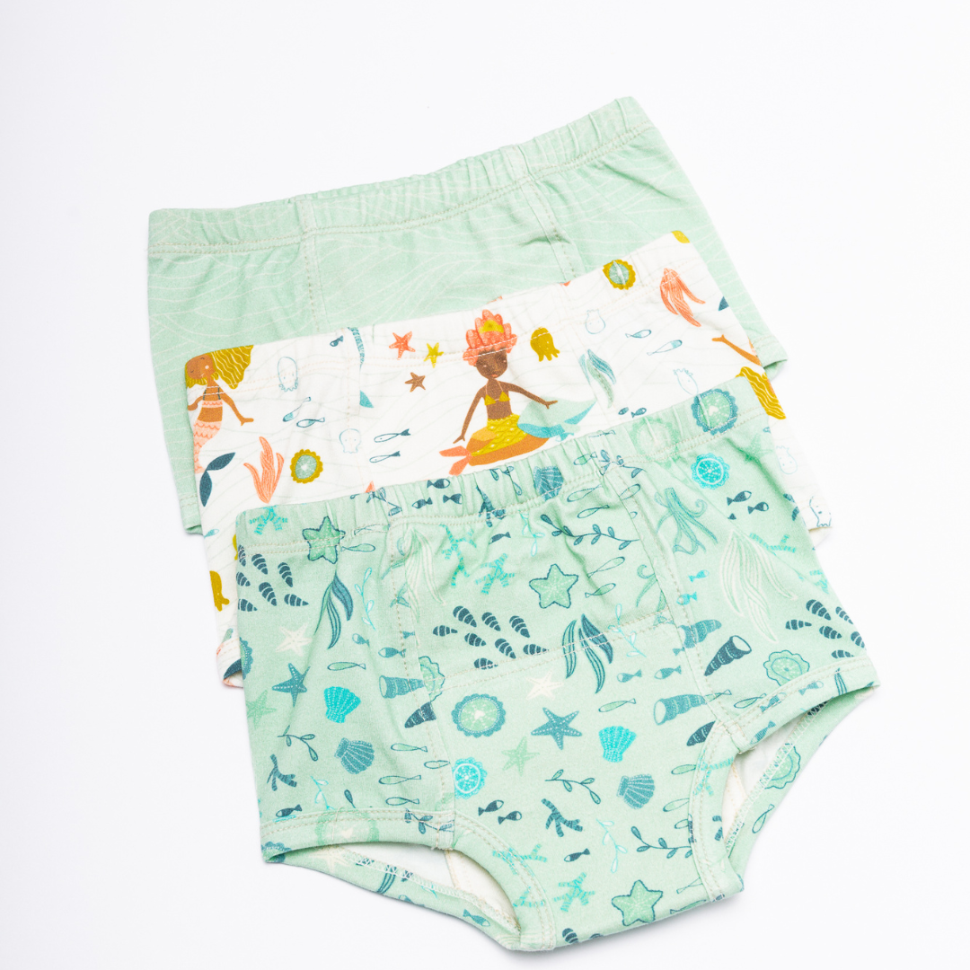 6 ropa interior para ir al baño Sirenas