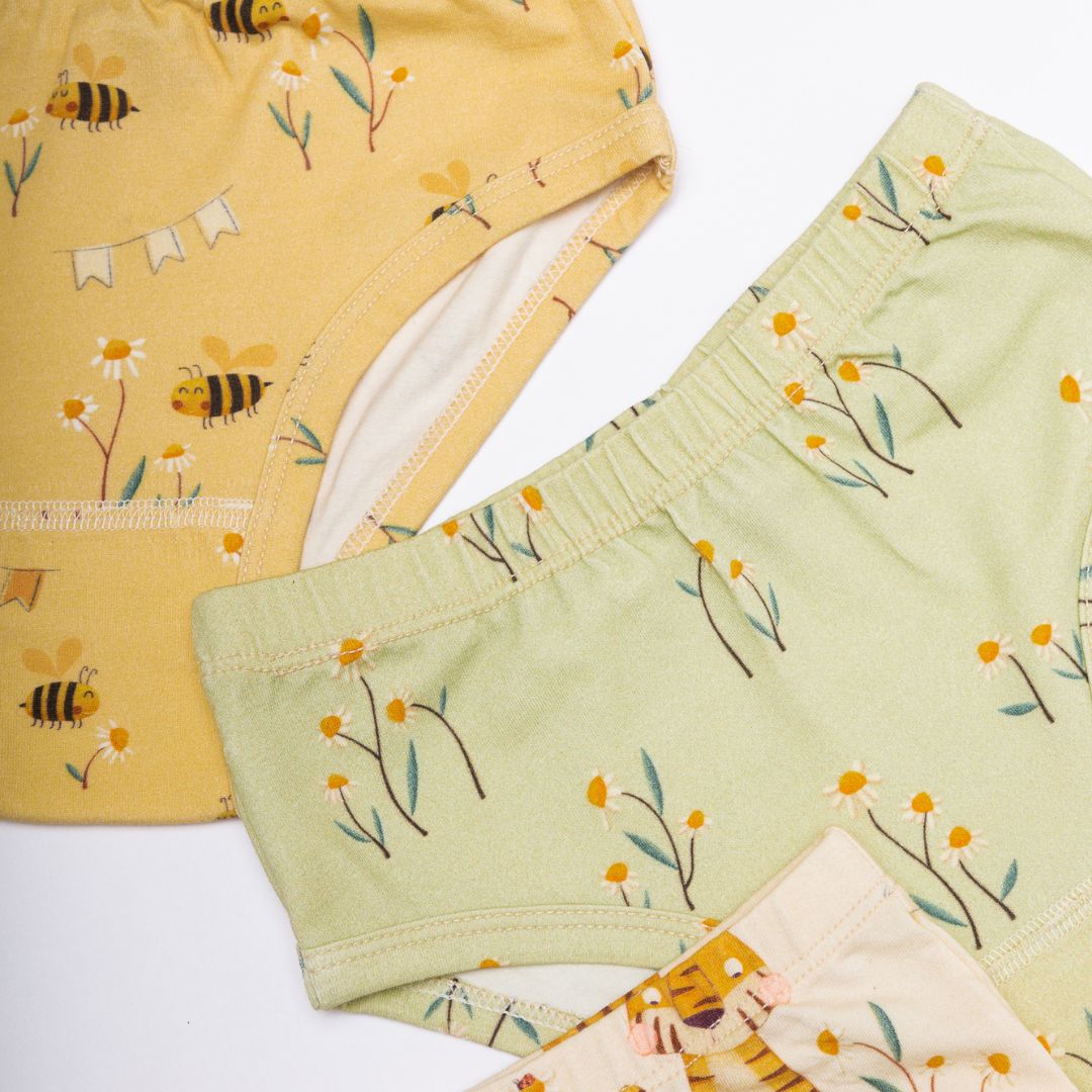 Organic Cotton Girls Undies