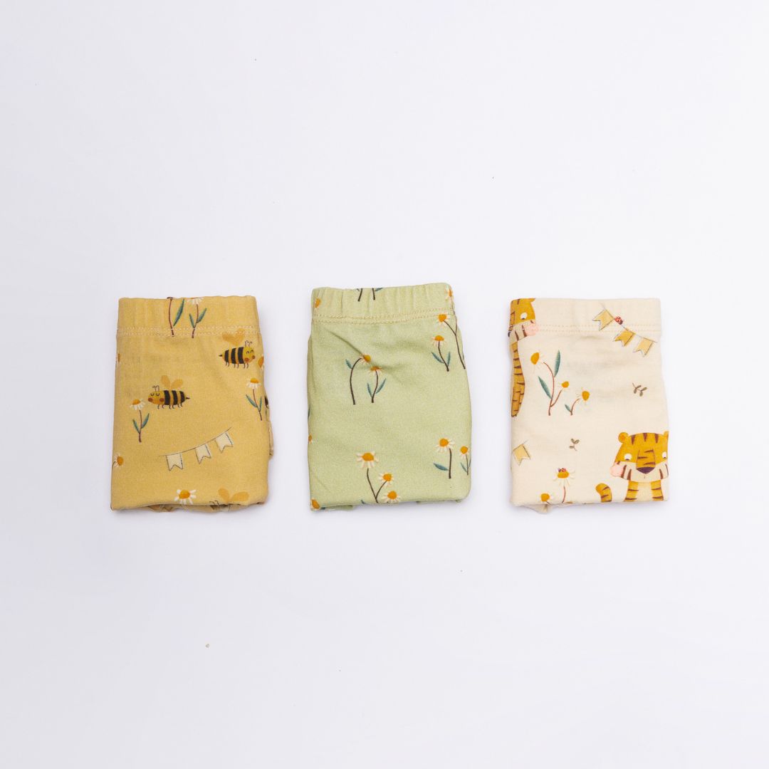 Organic Cotton Girls Undies