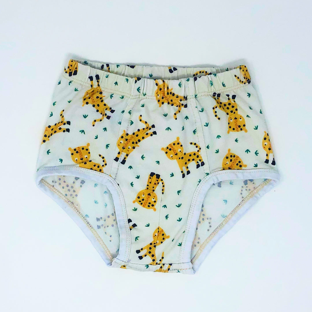 Organic Cotton Classic Briefs Cheetahs (2-Pack)